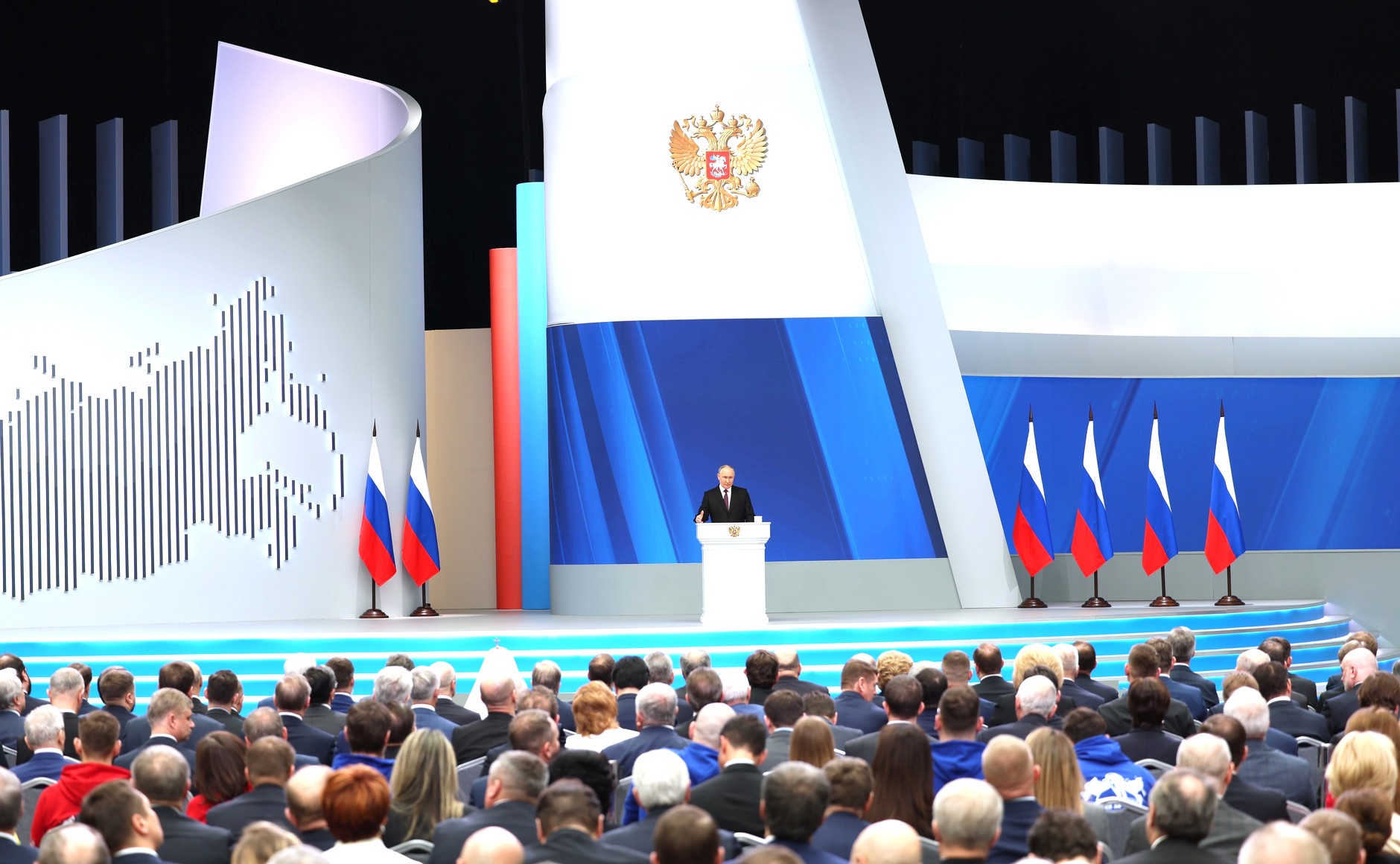 Главы и представители традиционных религий страны присутствовали на церемонии обращения Президента России с Посланием к Федеральному Собранию